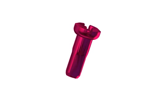 [SAP-18-0001_AZAK] SAPIM NIPPELS [14G] 14MM ALUMINIUM (100 STUKS) ROZE