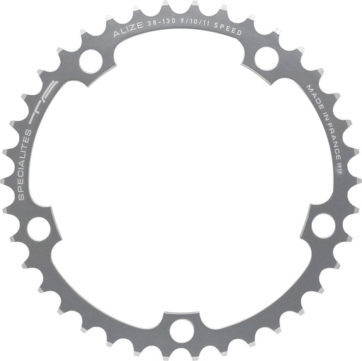 SPECIALITES TA CHAINRING ALIZE (9S/10S/11S) PITCH 130 INNER SILVER (SHIMANO RACE)