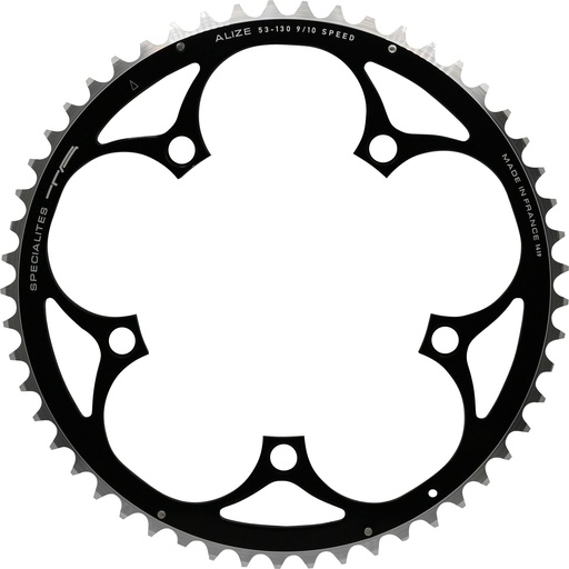 SPECIALITES TA CHAINRING ALIZE (9S/10S/11S) PITCH 130 OUTSIDE BLACK (SHIMANO RACE)