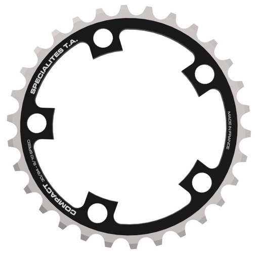 SPECIALITES TA CHAINRING COMPACT (9S) PITCH 94 INNER BLACK (SHIMANO ATB COMPACT)