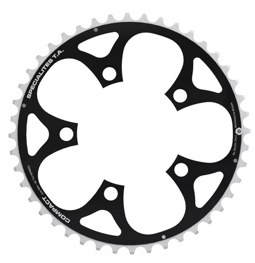 SPECIALITES TA CHAINRING COMPACT (9S) PITCH 94 OUTER BLACK (SHIMANO ATB COMPACT)