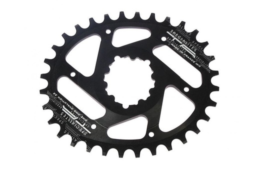 SPECIALITES TA CHAINRING ONE DM OVALUTION (SRAM 11S/OFFSET 0MM) DIRECT MOUNT MATT BLACK