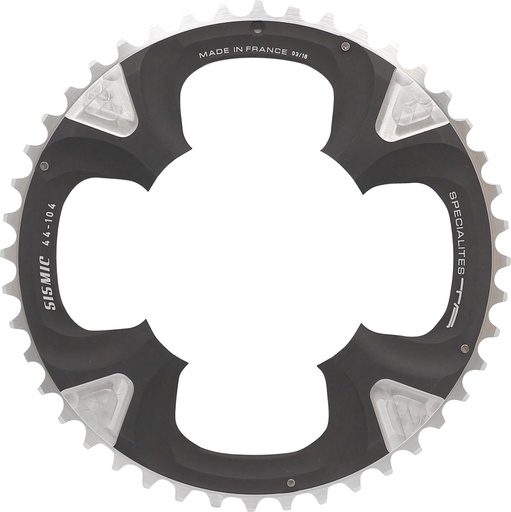 [PL41104379-44] SPECIALITES TA CHAINRING SISMIC (9S) PITCH 104 OUTER BLACK (SHIMANO XTR 980)