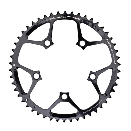 SPECIALITES TA CHAINRING SYRIUS (10S/11S) PITCH 110 OUTER BLACK (SHIMANO/SRAM COMPACT)