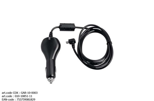 [010-10851-11] GARMIN CABLE D'ALIMENTATION DU VÉHICULE (COLORADO/OREGON/DAKOTA/GPSMAP62/78)
