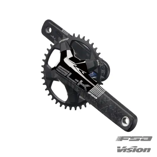 FSA CRANKSET SL-K LIGHT 1X ABS BB386 EVO 42T B1 CARBON/GREY