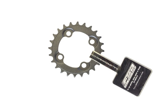 [380-0124E] FSA CHAINRING (MTB) PITCH 64 24T (WC059A) D10 BLACK