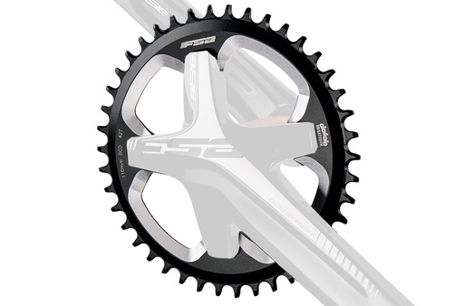 [370-0027002050] FSA CHAINRING (ROAD GOSSAMER MEGATOOTH ABS) 1X STITCH 110 44T (WA675) V16 BLACK