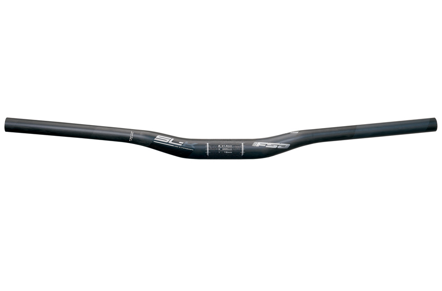 FSA HANDLEBAR MTB SL-K LOW RISER 31.8x18 CARBON/GREY