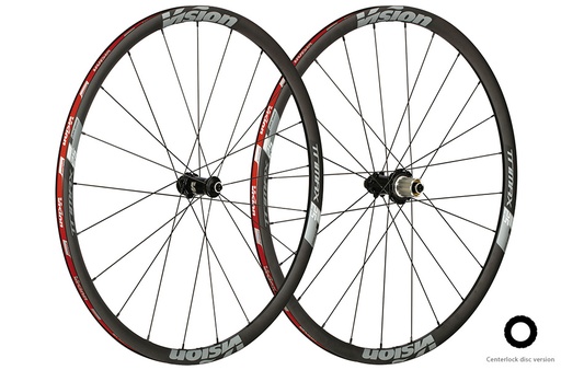 [710-0139231050] PAIRE DE ROUES VISION TRIMAX 25 DISC CL SHIMANO 11 (TUBELESS READY CLINCHER) B1