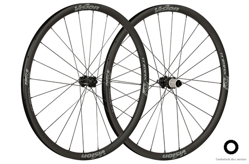 [710-0160116050] VISION WIELSET TRIMAX 30 AGX i23 DISC CL SRAM XDR (TUBELESS READY CLINCHER) B1