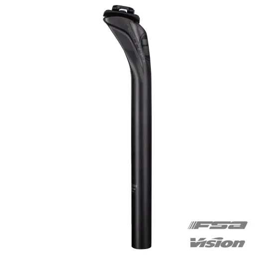 TIGE DE SELLE VISION METRON CARBON SB20 350MM GRIS
