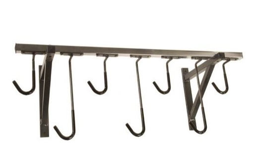 [131] BICISUPPORT BIKE STAND WALL RACK WITH 7 HOOKS