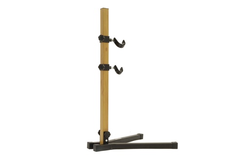 [148W] BICISUPPORT BIKE STAND BIG STAND, SPECIAL VERSION, BLACK AND WOOD EFFECT (FOR ALL TYPES OF BIKES)