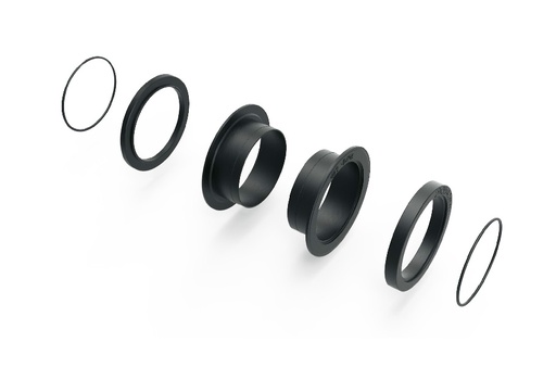 [41010410009000] SYSTÈME MAHLE X20/X30 - ACCESSOIRES CAPTEUR - ENSEMBLE D'ADAPTATEURS SRAM DUB WIDE / NO BOOST (4 PIÈCES)