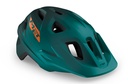 MET CASQUE VTT ECHO VERT/ORANGE MAT