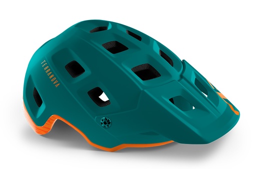 MET HELM MTB TERRANOVA GROEN/ORANJE