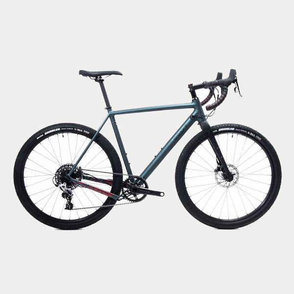 VAAST FIETS MODEL A/1 650B - RIVAL - BLUE MAT BLAUW