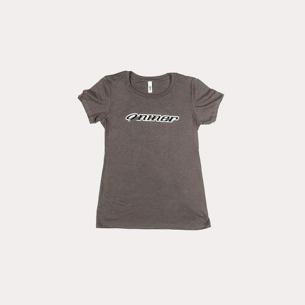 NINER T-SHIRT - NINE SHADES OF GRAY - WOMEN'S - GRAY