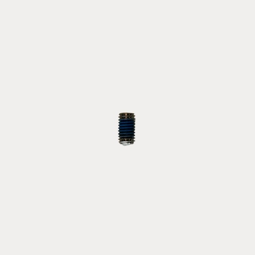 [124-A077BSF-SL] BLACK INC ACCESSORIES M8XP1.25X16MM FLAT POINT SET SCREWS - SUS304 - WITH BLUE PATCH